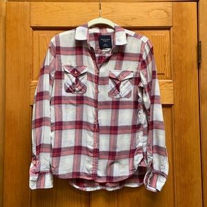 American Eagle XS light flannel
